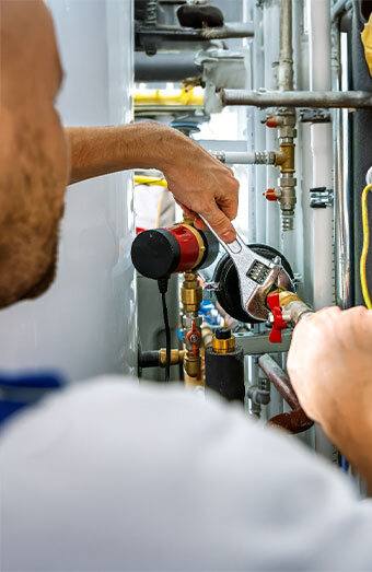 Electrician Repairing Emergency Power Outage